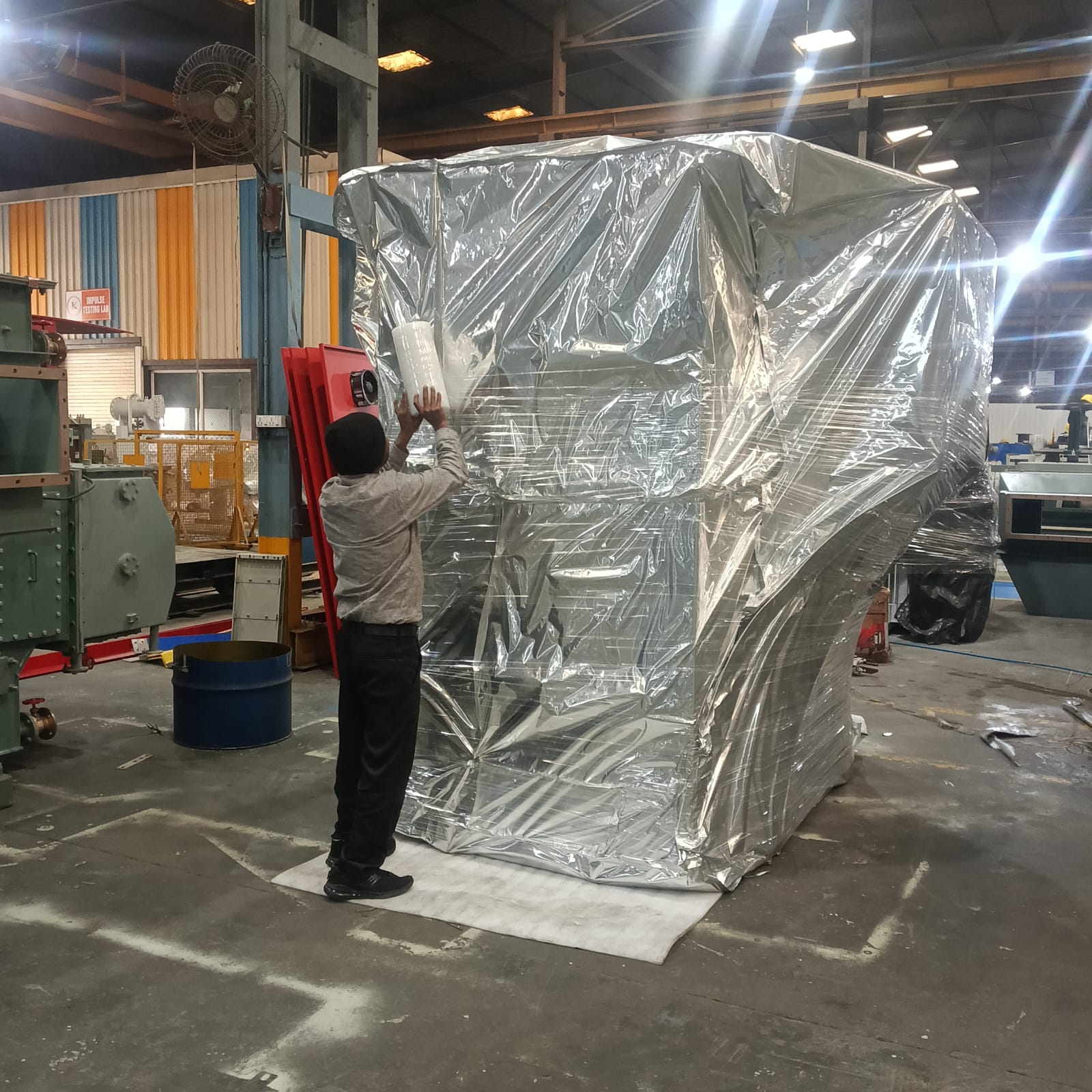 Aluminium Sheet Vacuum Packing